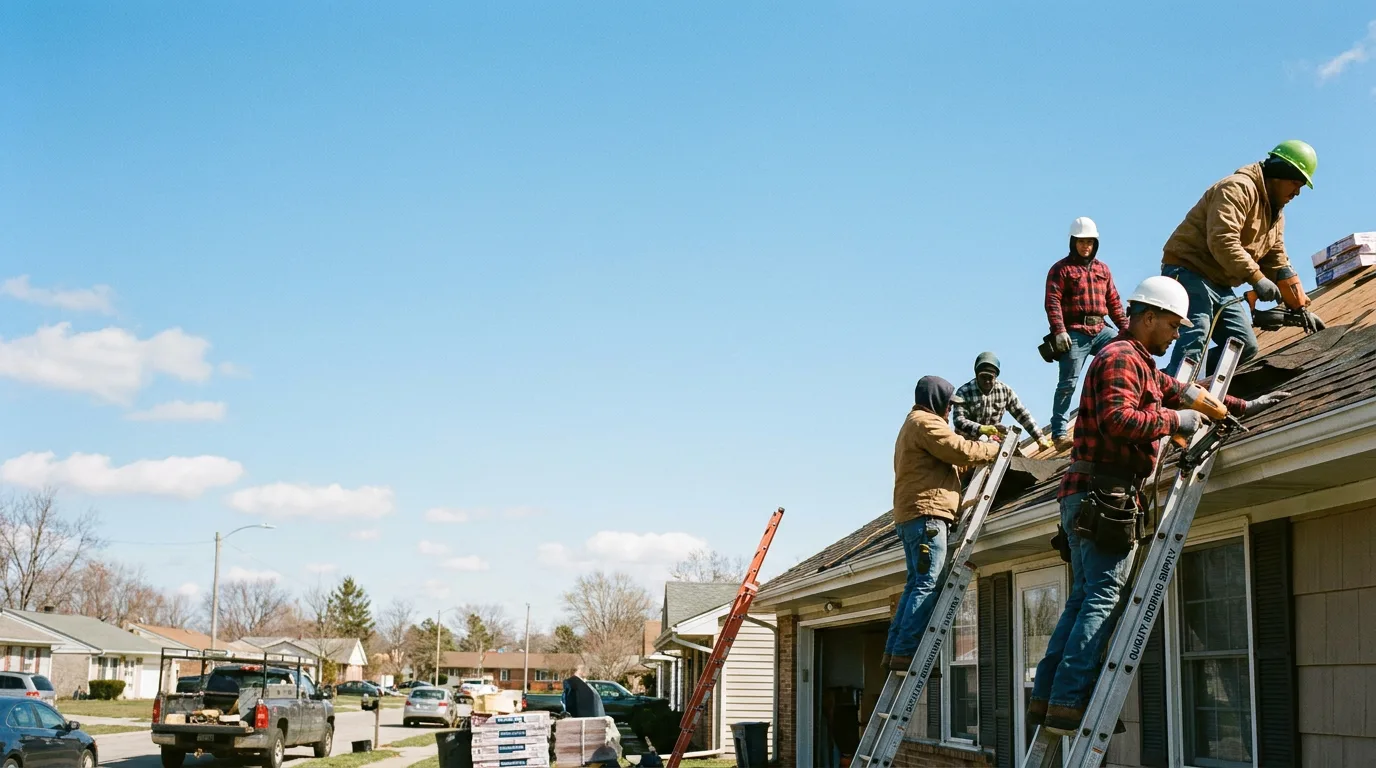 Roofing in Rossville, IN near me
